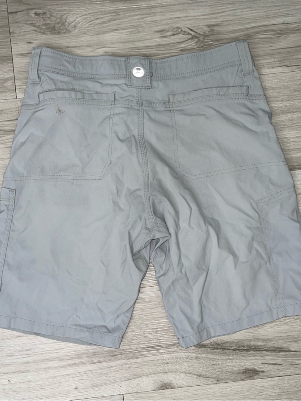 Wrangler Cargo Shorts 32 Utility Blue Collar Workwear Hiking Fishing Country - Picture 3 of 6